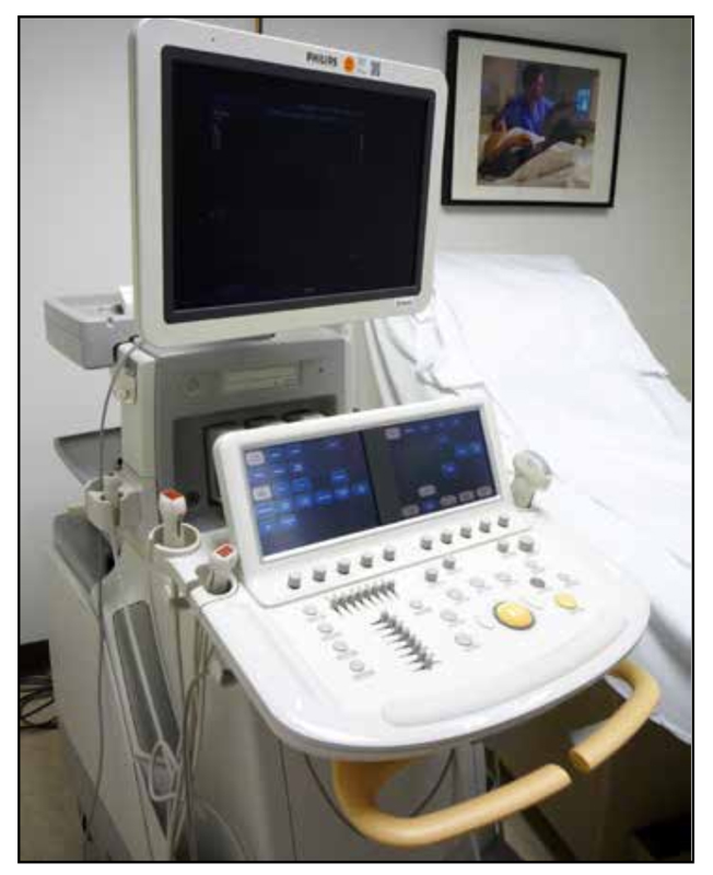 Echocardiograph Machine at Children’s Hospital and Research Center Oakland